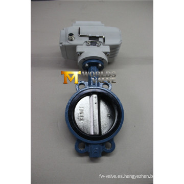 Wafer Type Butterfly Valve con Actuador Giratorio Eléctrico Compacto (D97A1X-10/16)